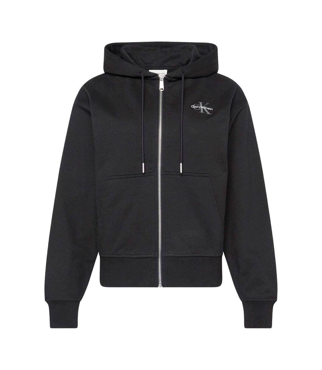 Veste À Capuche Femme Noir Calvin Klein-2