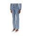 Jean bleu femme morgan bouton bijoux - 34-1