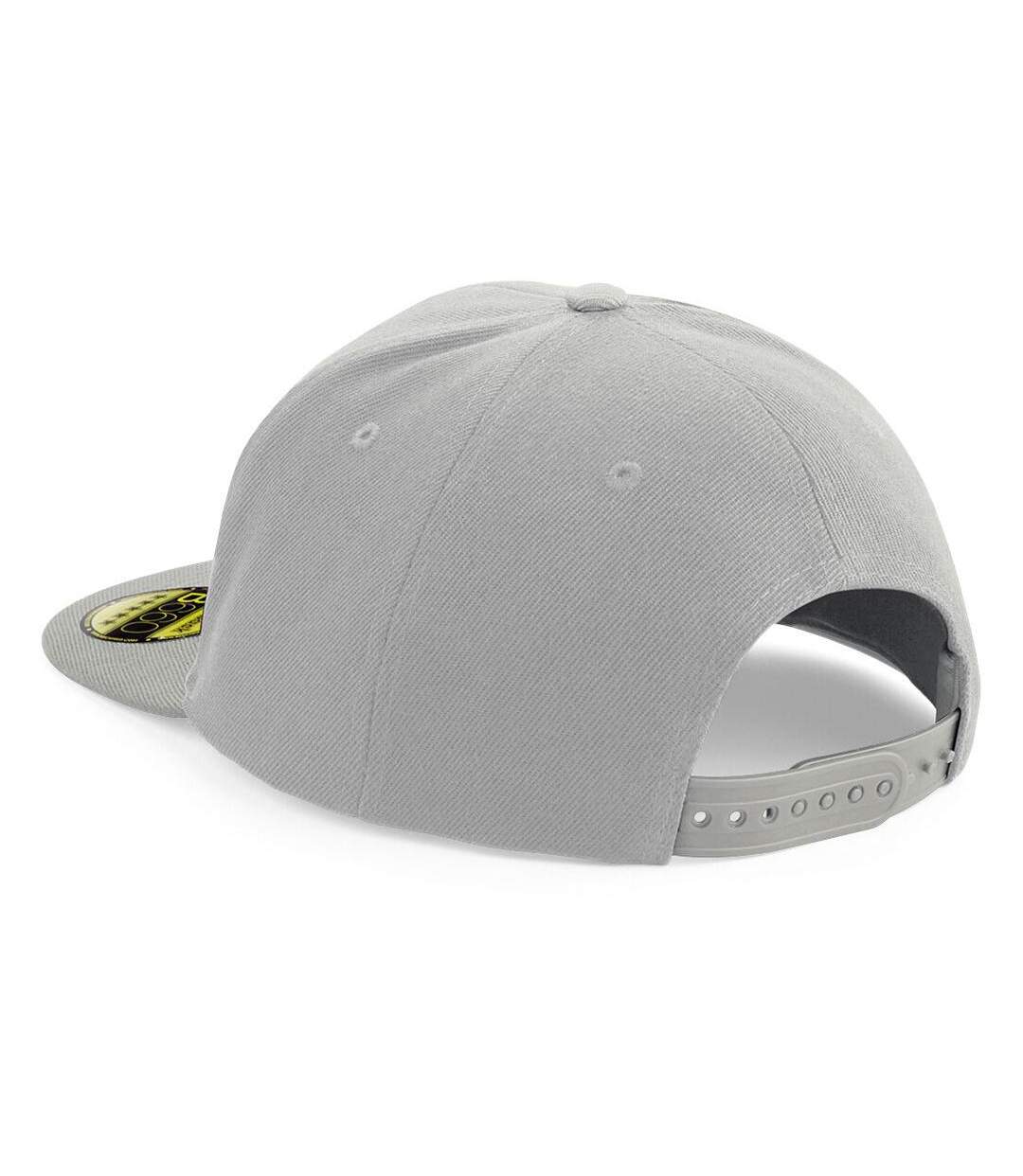 Lot de 2  casquettes à visière plate adulte gris Beechfield-2