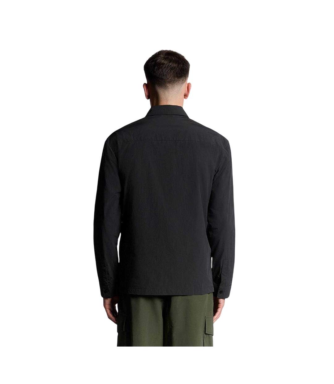 Surchemise Décontractée Manches Longues Homme Noir Lyle & Scott-3