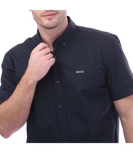 Chemise Homme Bleu Foncé Boss