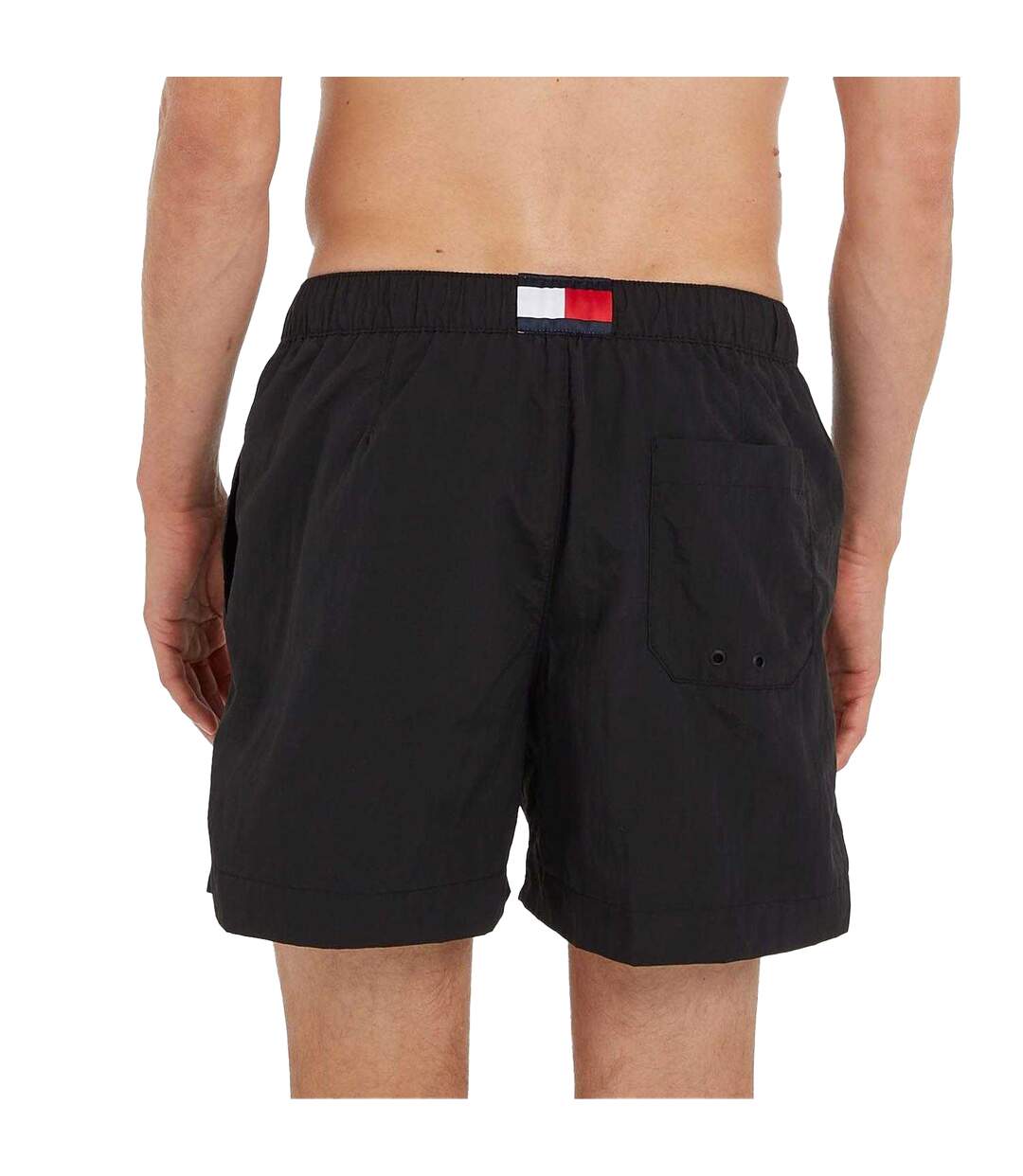 Short De Bain Style Logo Essential Homme Noir Tommy Hilfiger-3