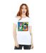 Disney Womens/Ladies Mickey Mouse Donald Clothes Swap Cotton Boyfriend T-Shirt (Blanc) - UTBI37087-2