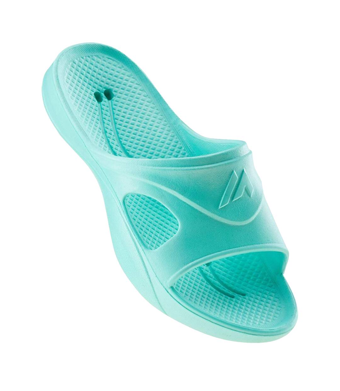 Claquettes Ambony Femme Turquoise Clair Martes-1