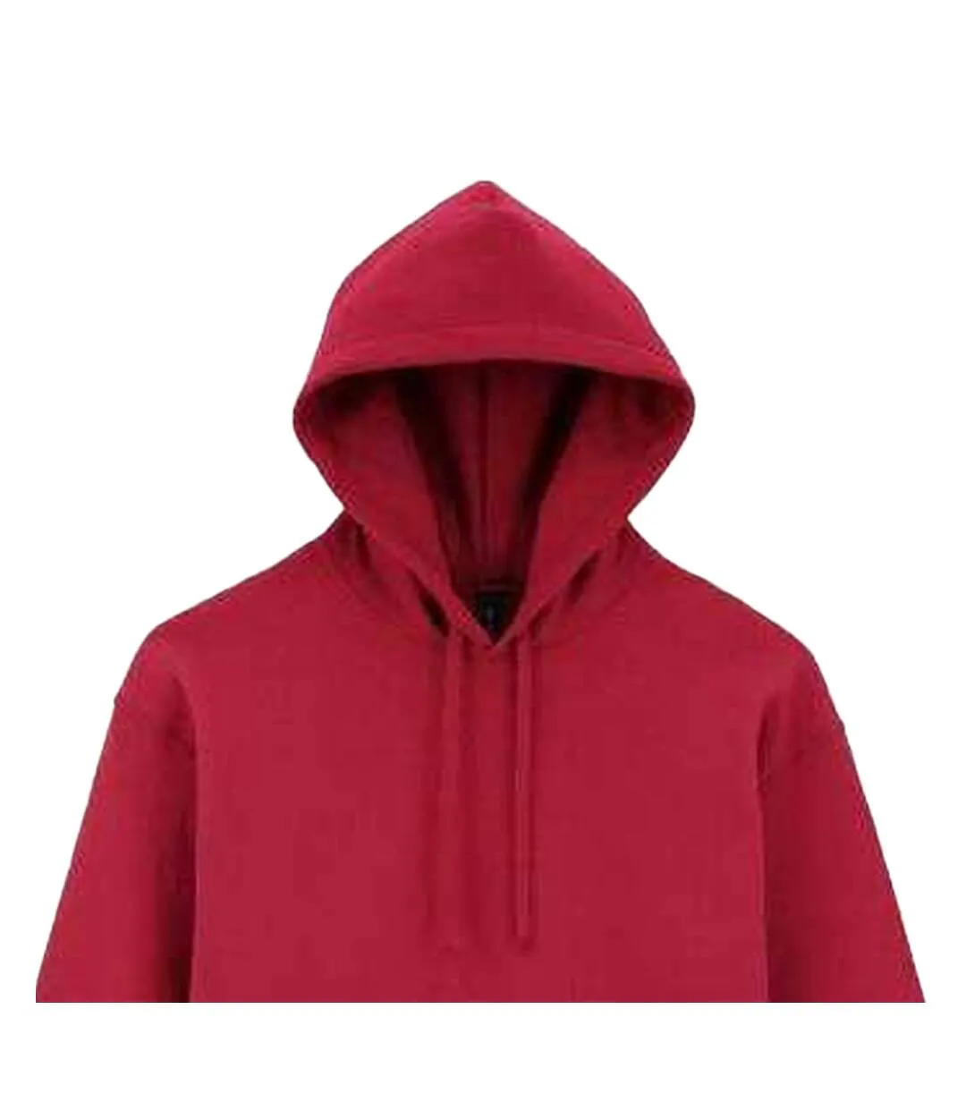 Sweat Uni Et Épais À Capuche Hammer Maxweight Homme Rouge Rose Gildan-3