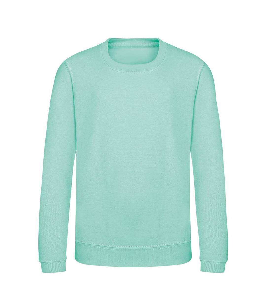 Just hoods  unisex crew neck plain sweatshirt 280 gsm mint Awdis-1