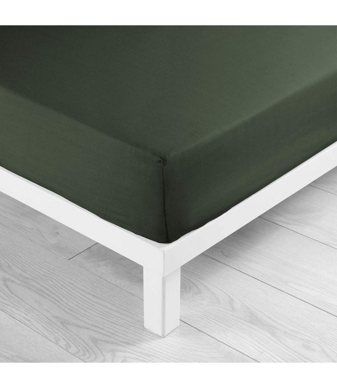 Drap Housse Microfibre Oscar 90x190cm Kaki-2