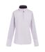 Great outdoors womens/ladies montes half zip fleece top lilac frost Regatta