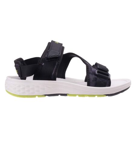 Sandales Tocel Homme Noir Gris Moyen Vert Clair Hi-Tec