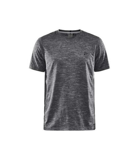 Craft Mens ADV Charge Melange Short-Sleeved T-Shirt (Black)