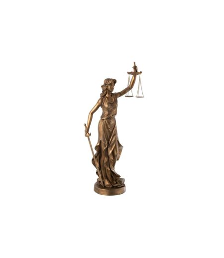 Statue Femme Justice 84cm Cuivre