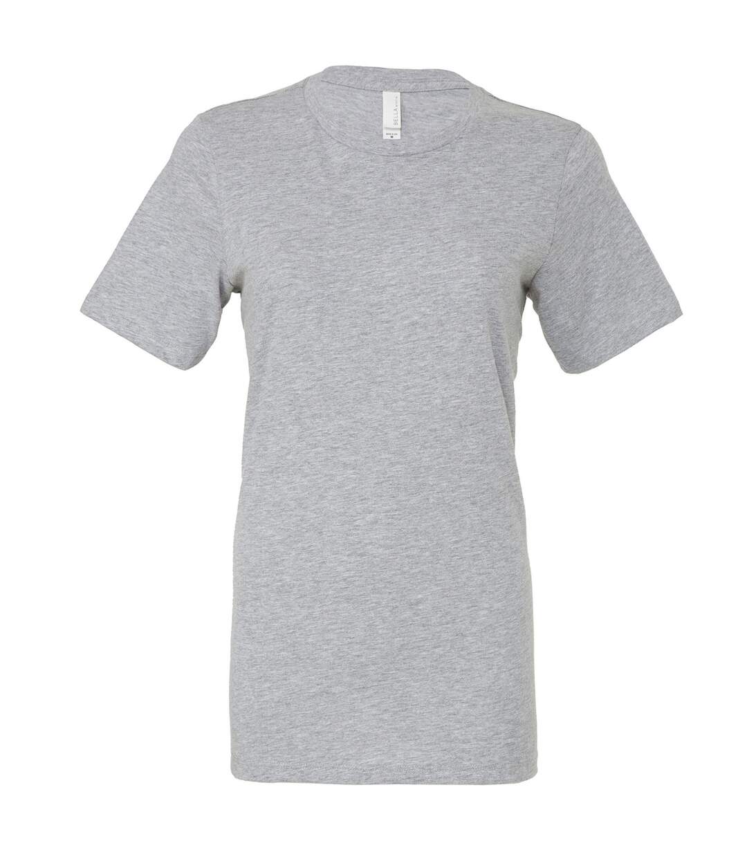 T-shirt femme gris clair Bella + Canvas-1