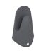 Manique de Cuisine en Silicone Antidérapante 20cm Gris-1