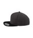 Classic Two Tone Cap Charcoal Black Flexfit-3