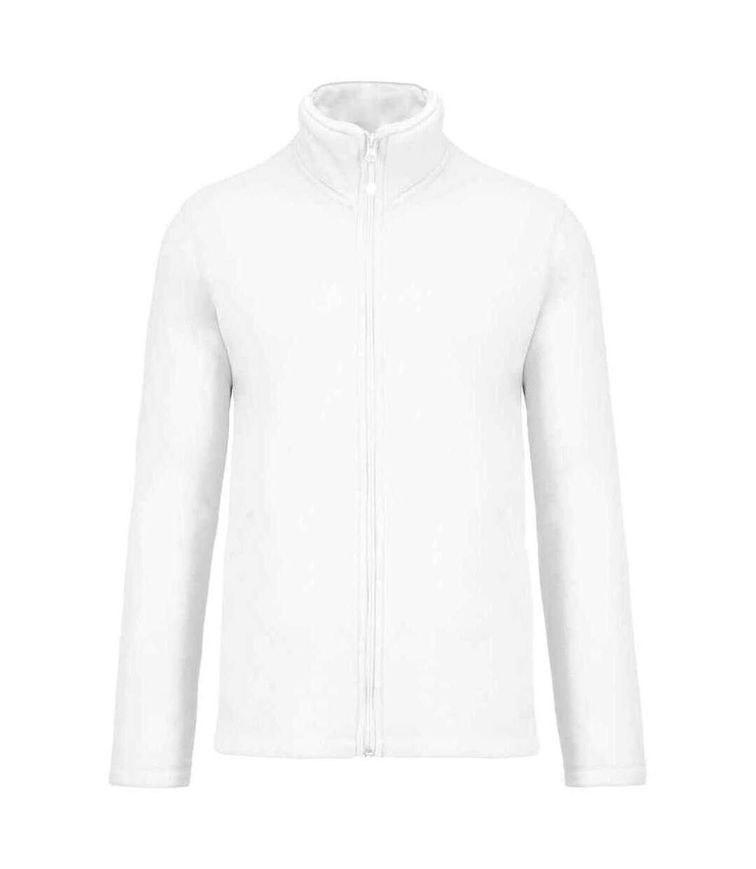 Veste polaire falco homme blanc Kariban-1