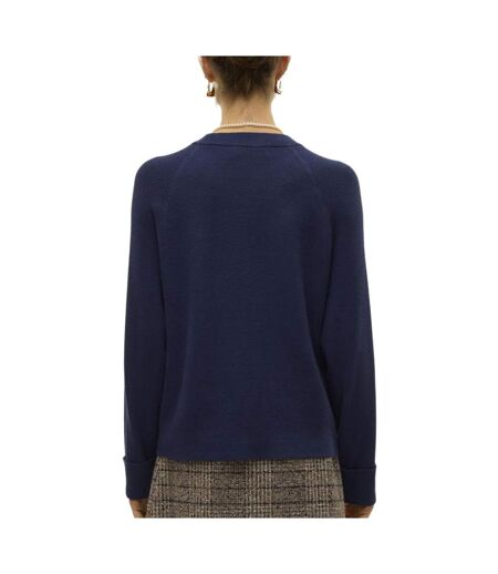 Pull marine femme vero moda gold - l