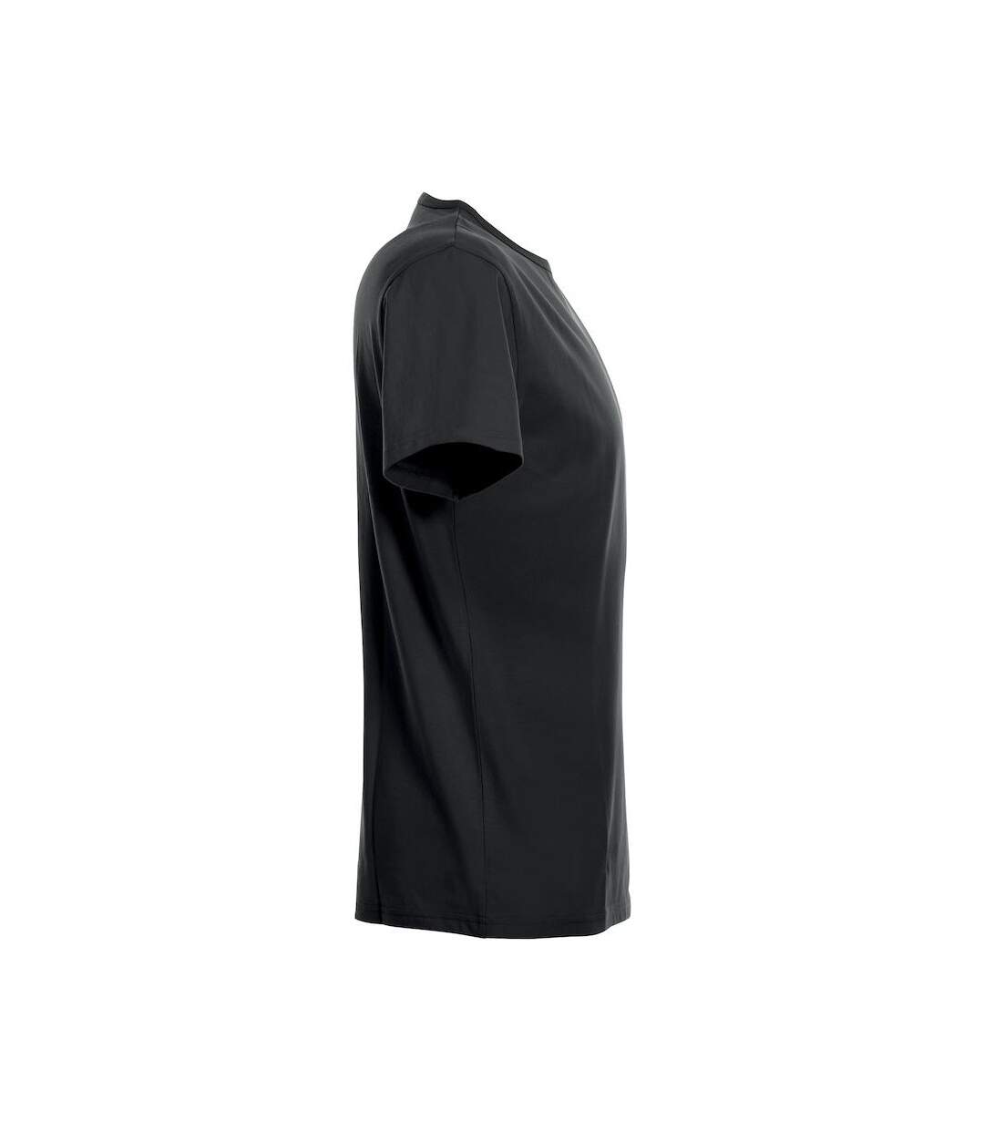Mens Stretch T-shirt Black Clique-4