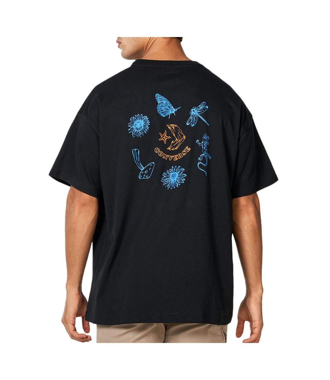T-Shirt noir homme converse outdoor-2