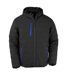 Doudoune Compass Homme Noir Bleu Roi Result Genuine Recycled-2