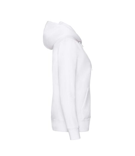 Sweat À Capuche Premium Sweat Femme Blanc Fruit Of The Loom