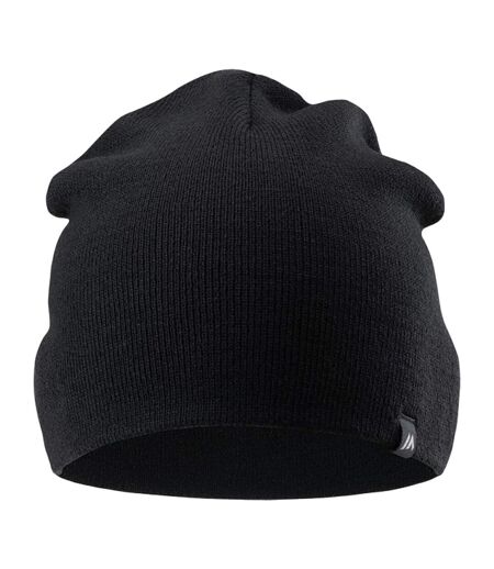 Childrens/kids Soni Beanie Black Martes Essential