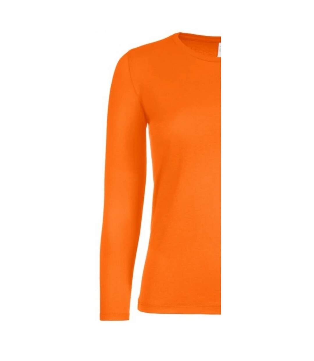 T-shirt Manches Longues #e150 Femme Orange B&C-2