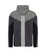 Mens Repel 2.0 Colour Block Waterproof Track Jacket Charcoal Grey OEX-2
