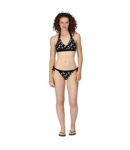 Haut De Maillot De Bain Flavia Femme Noir Blanc Regatta