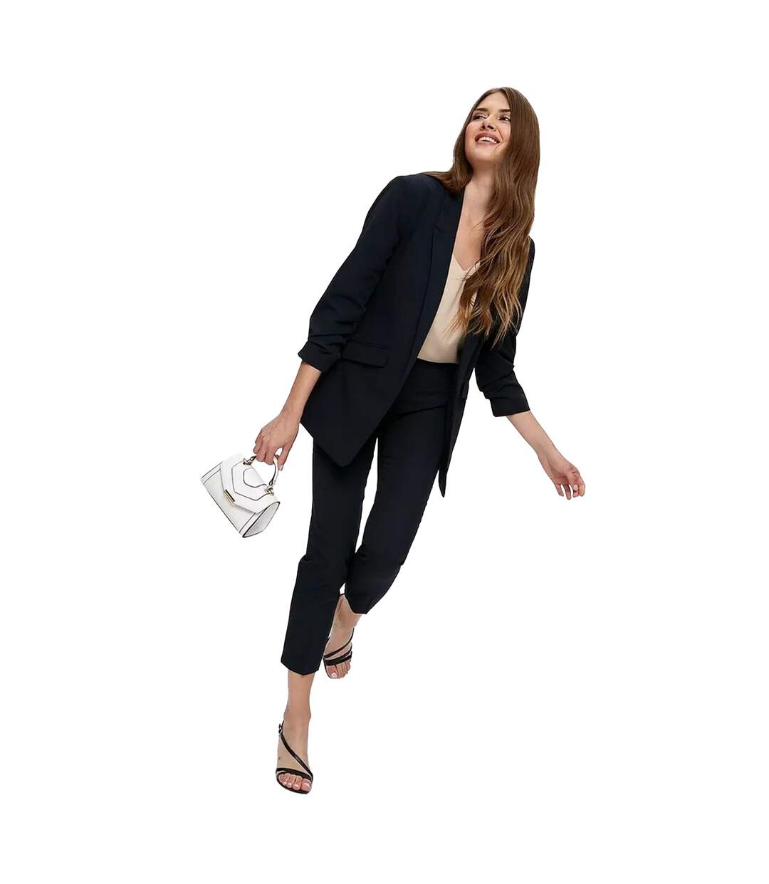 Blazer Femme Bleu Marine Dorothy Perkins-1