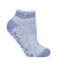 Ladies Thick Warm 2.3 Tog Thermal Low Cut Ankle Slipper Socks-1