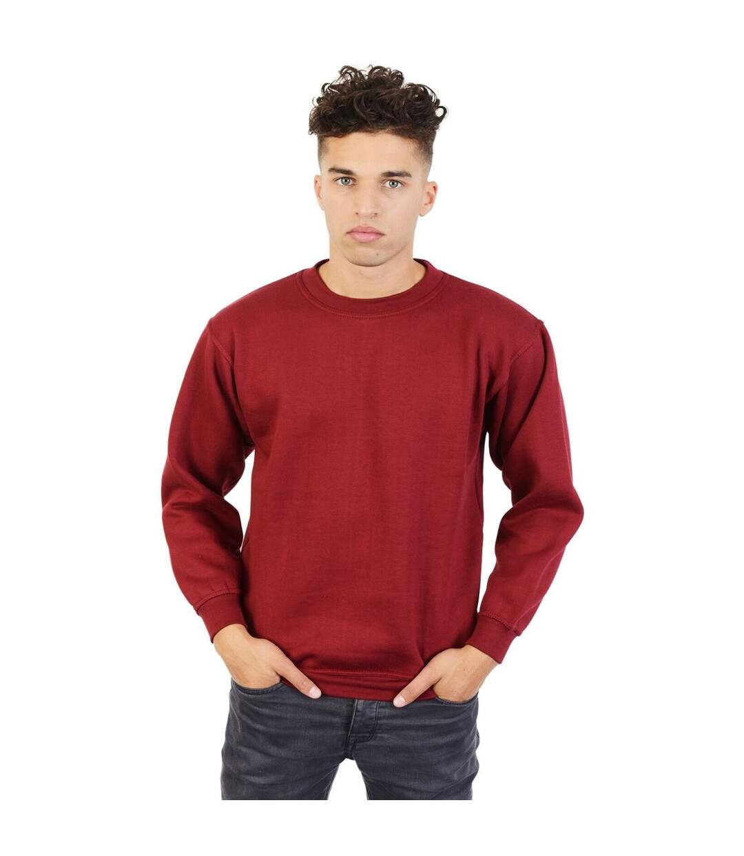 Absolute Apparel Mens Magnum Sweat (Burgundy) - UTAB111-4