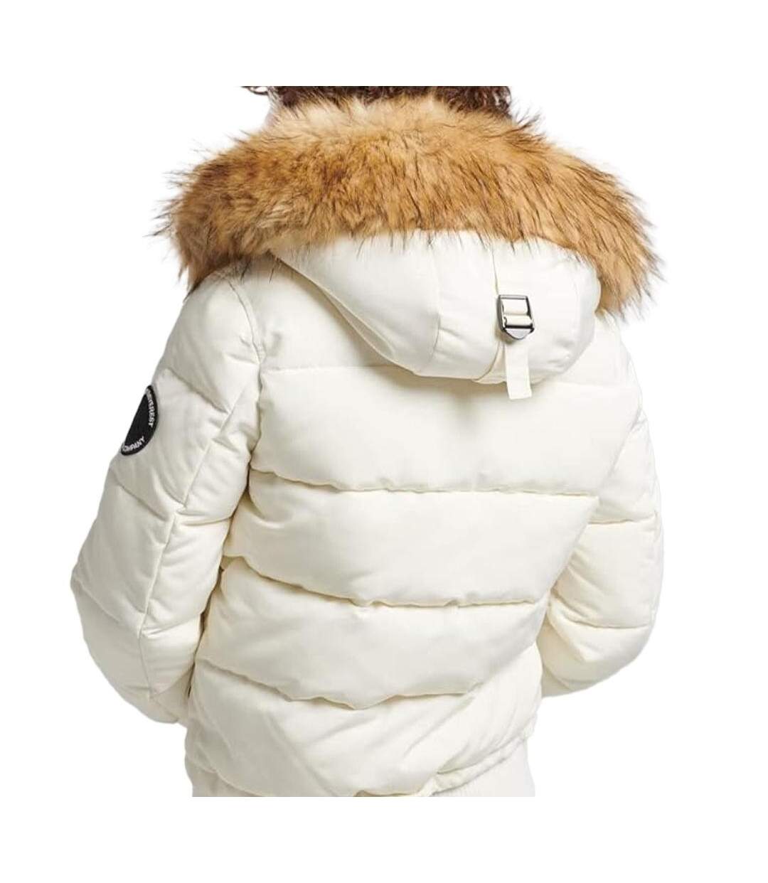 Doudoune Blanc Femme Superdry Everest - S