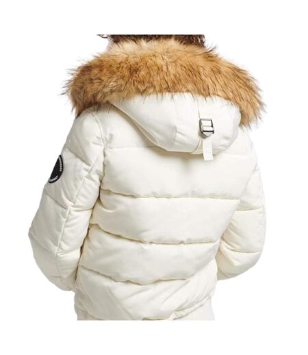 Doudoune Blanc Femme Superdry Everest - S