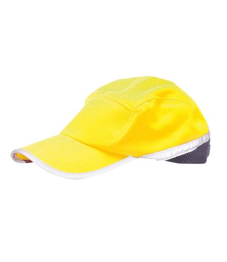Portwest Mens Hi-Vis Baseball Cap (Yellow/Navy) - UTPW204