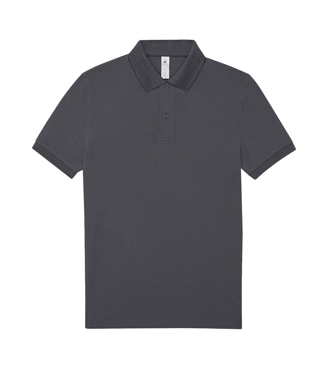 Polo homme gris foncé B&C B&C