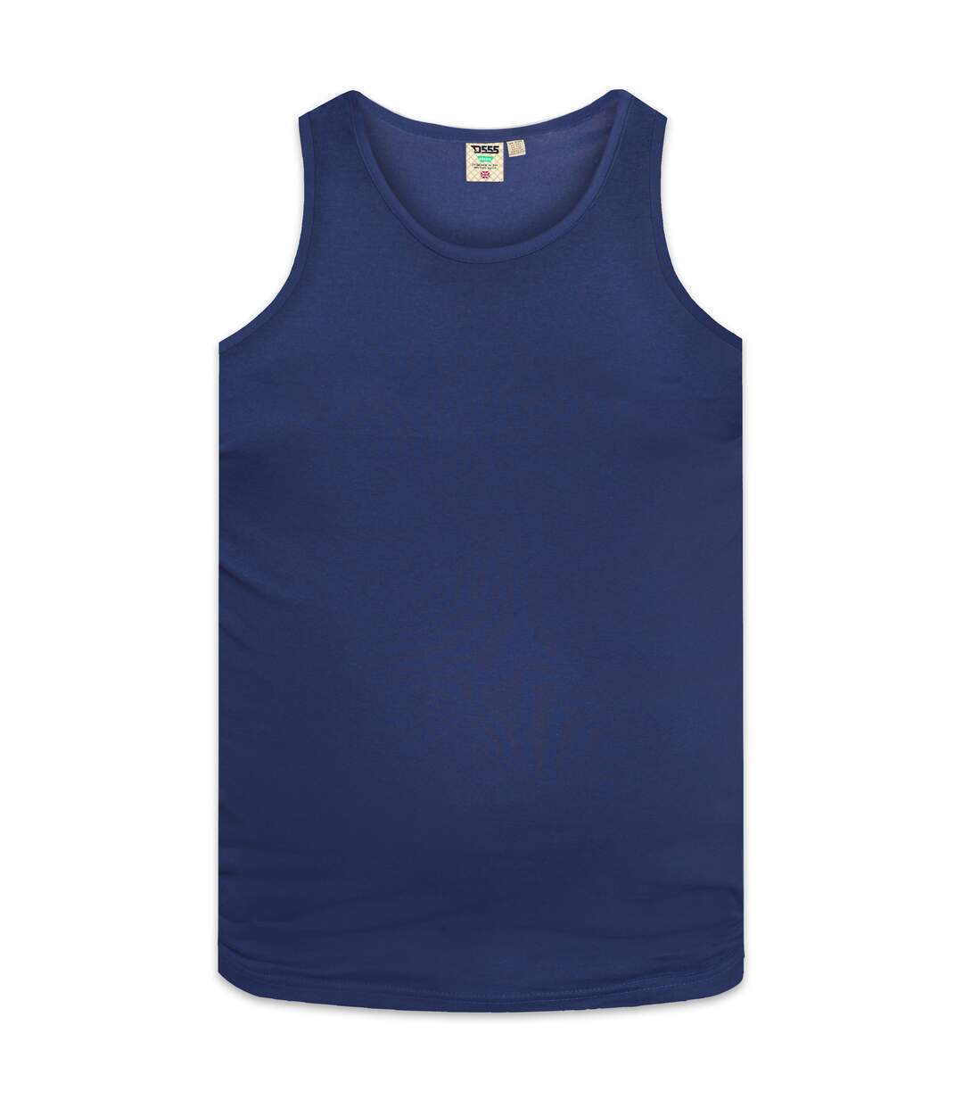 Duke Mens Fabio-1 Kingsize Muscle Vest (Navy) - UTDC171-1