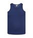 Duke Mens Fabio-1 Kingsize Muscle Vest (Navy) - UTDC171-1