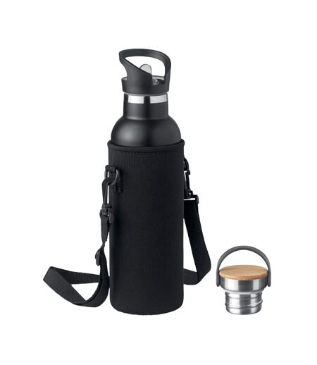 Tiksi double-walled flask one size black MidOcean