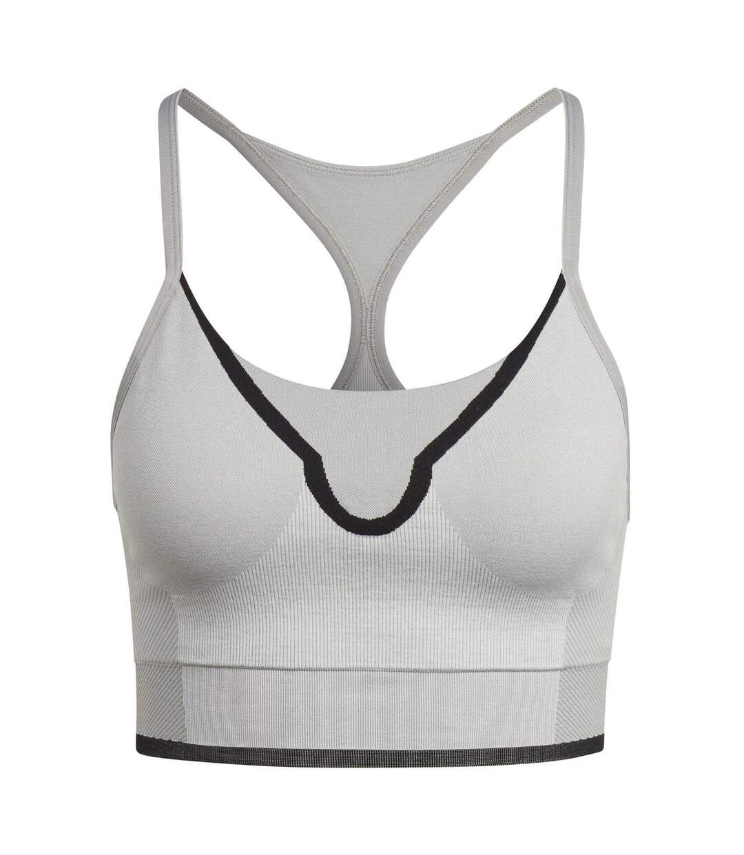 Brassière De Sport Stella Mccartney Femme Gris Adidas-1