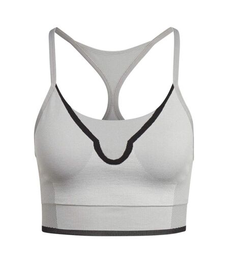 Brassière De Sport Stella Mccartney Femme Gris Adidas