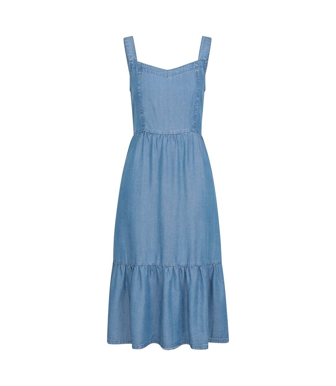 Robe mi-longue zante femme bleu Mountain Warehouse-1