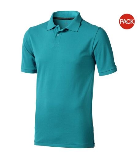 Lot de 2  polos manches courtes calgary homme eau Elevate