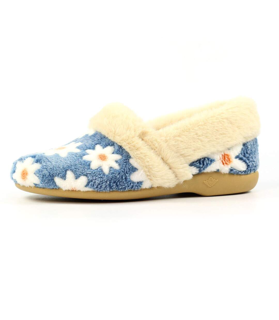 Chaussons Ellis Femme Bleu Lunar-3