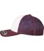 Casquette Trucker The Classic Retro Blanc Pourpre Yupoong-4