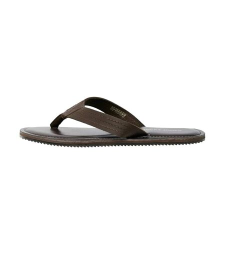 Tongs washton homme marron foncé Jack And Jones