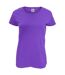 Fruit Of The Loom Womens/Ladies Short Sleeve Lady-Fit Original T-Shirt (Purple) - UTRW4724