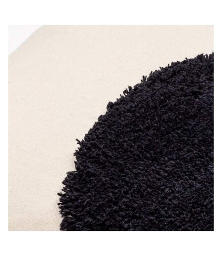 Furn - Housse de coussin RADIANCE (Beige pâle / Noir) (45 cm x 45 cm) - UTRV2879