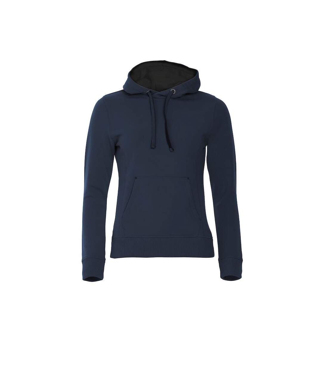 Sweat À Capuche Classic Femme Bleu Marine Foncé Clique-1
