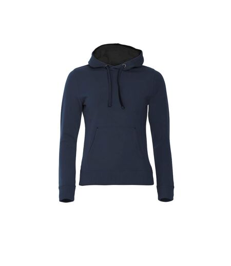 Sweat À Capuche Classic Femme Bleu Marine Foncé Clique