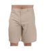 Mens linen rayon twill shorts beige Armani Exchange-1